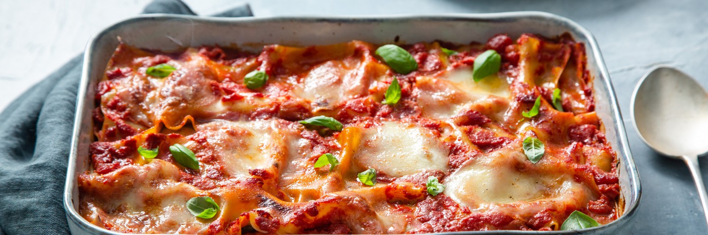 Recept Lasagne met gegrilde groenten