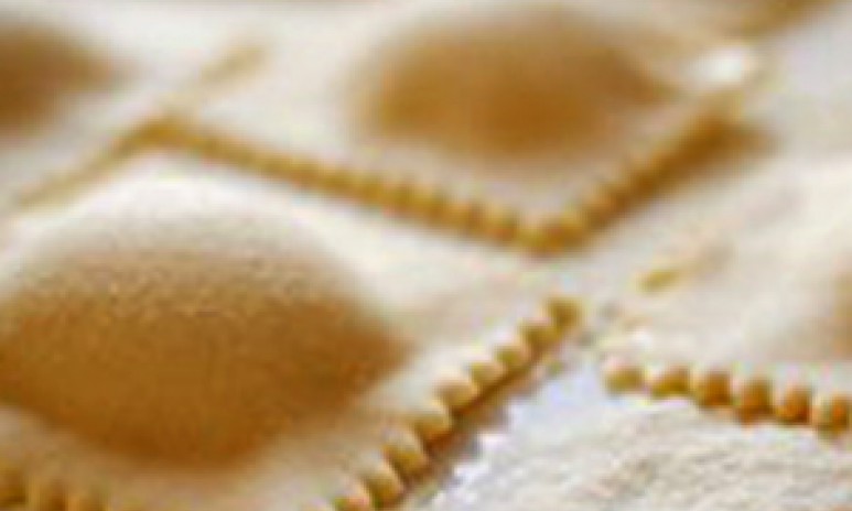 Zelfgemaakte verse ravioli Grand'Italia
